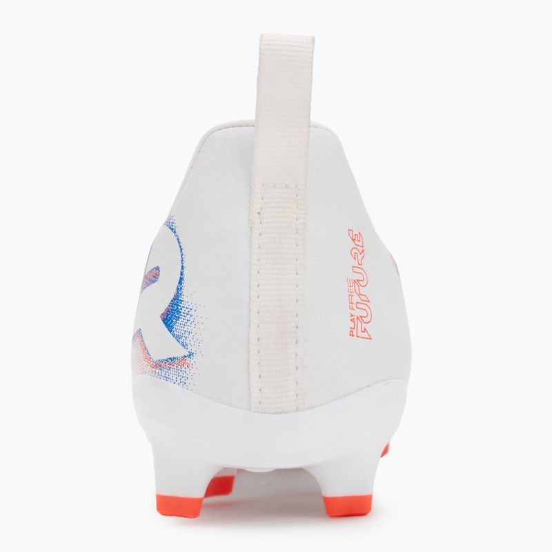 Dětské kopačky PUMA Future 8 Match LL FG/AG Jr puma white/puma black/glowing red 6