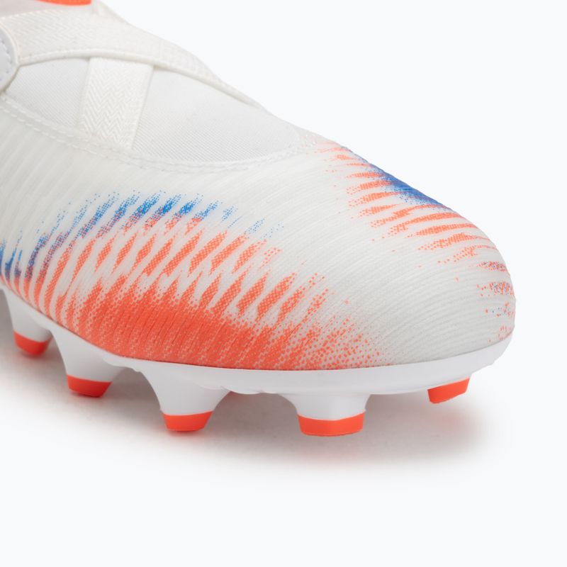Dětské kopačky PUMA Future 8 Match LL FG/AG Jr puma white/puma black/glowing red 7