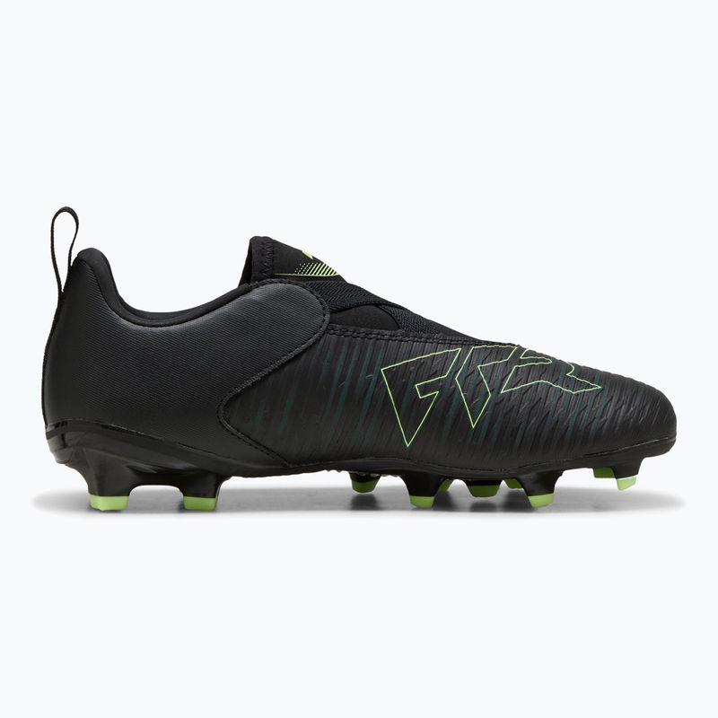 Dětské kopačky PUMA Future 8 Match LL FG/AG Jr puma black/fizzy light/green terrain 8