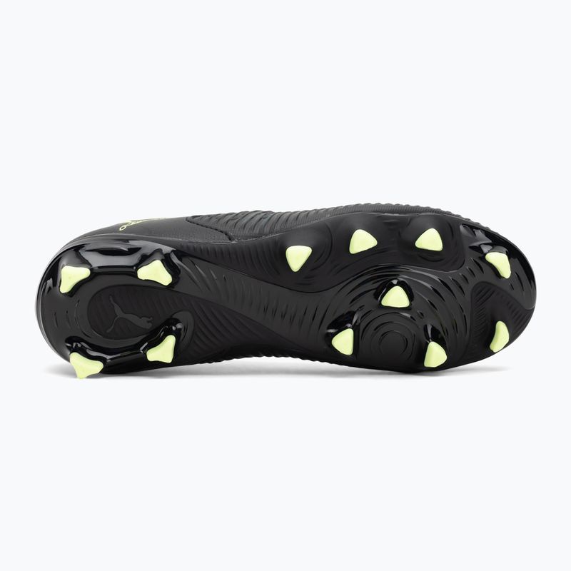 Dětské kopačky PUMA Future 8 Match LL FG/AG Jr puma black/fizzy light/green terrain 4