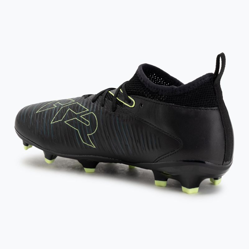 Dětské kopačky PUMA Future 8 Match FG/AG Jr puma black/fizzy light/green terrain 3