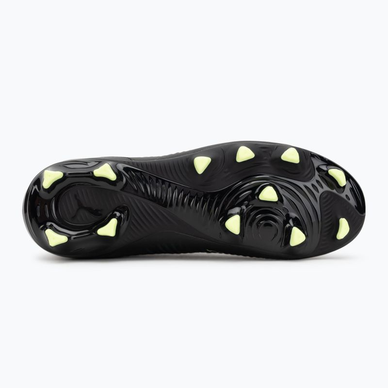 Dětské kopačky PUMA Future 8 Match FG/AG Jr puma black/fizzy light/green terrain 4