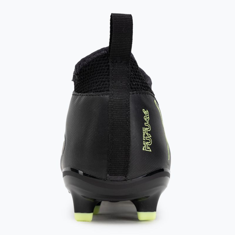 Dětské kopačky PUMA Future 8 Match FG/AG Jr puma black/fizzy light/green terrain 6