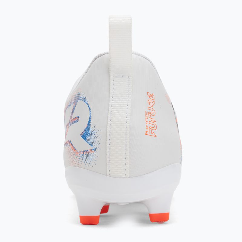 Dětské kopačky PUMA Future 8 Play FG/AG Jr puma white/puma black/glowing red 6