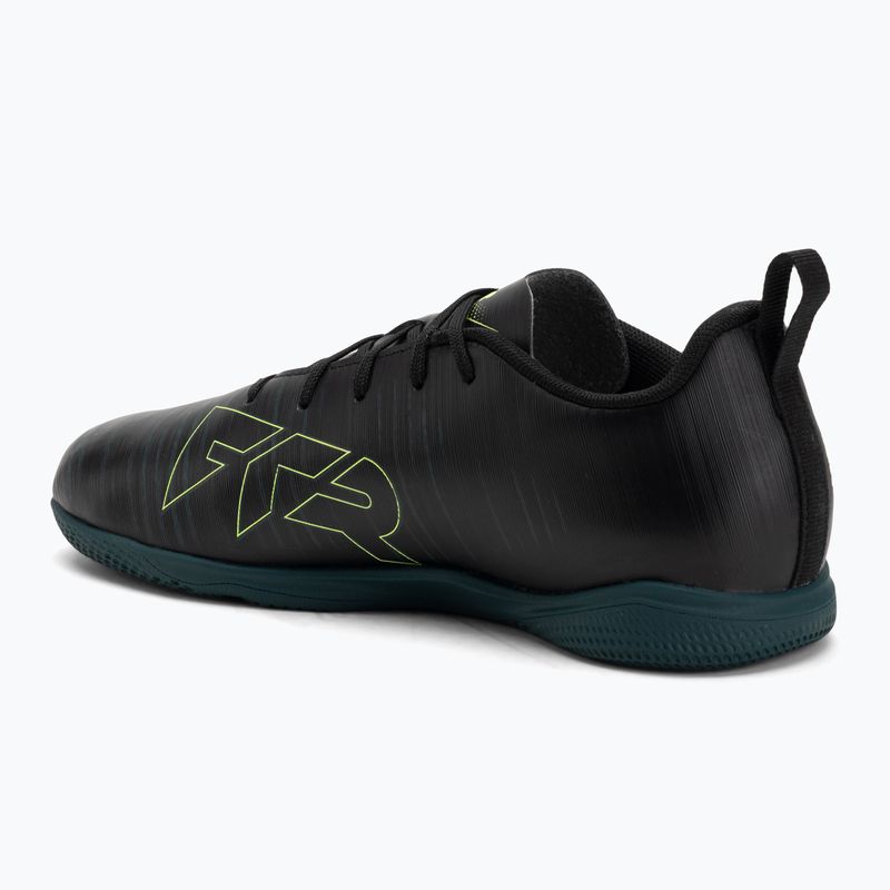 Dětské kopačky PUMA Future 8 Play It Jr puma black/fizzy light/green terrain 3