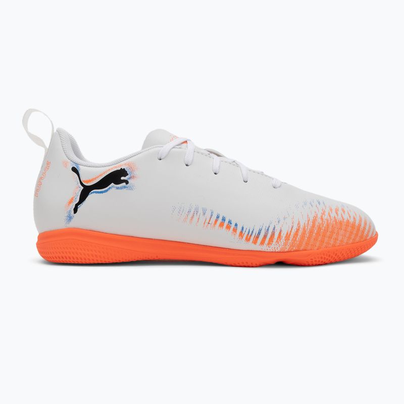 Dětské kopačky PUMA Future 8 Play It Jr puma white/puma black/glowing red 2