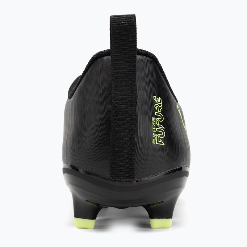 Dětské kopačky PUMA Future 8 Play FG/AG Jr puma black/fizzy light/green terrain 6