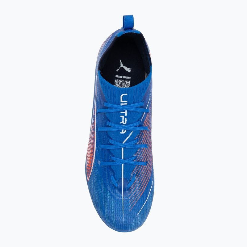 Dětské kopačky PUMA Ultra 6 Pro FG/AG Jr ultra blue/puma white/glowing red 5