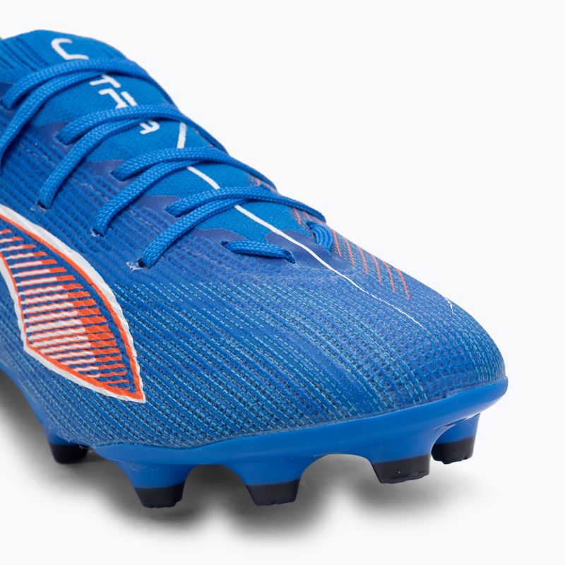 Dětské kopačky PUMA Ultra 6 Pro FG/AG Jr ultra blue/puma white/glowing red 7