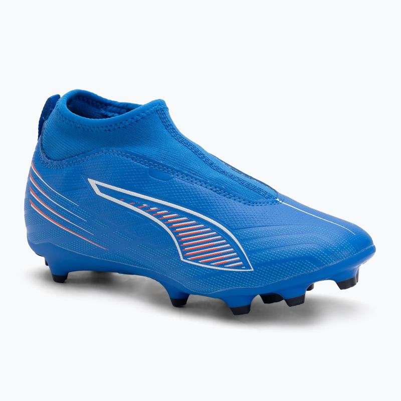 Dětské kopačky PUMA Ultra 6 Match+ LL FG/AG Jr ultra blue/puma white/glowing red