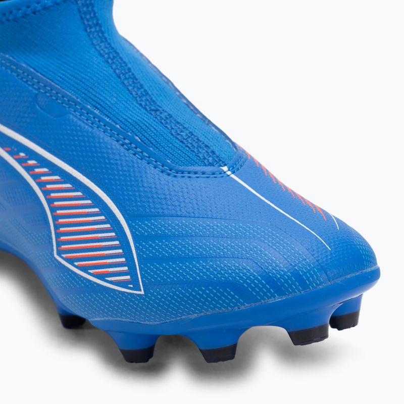Dětské kopačky PUMA Ultra 6 Match+ LL FG/AG Jr ultra blue/puma white/glowing red 7