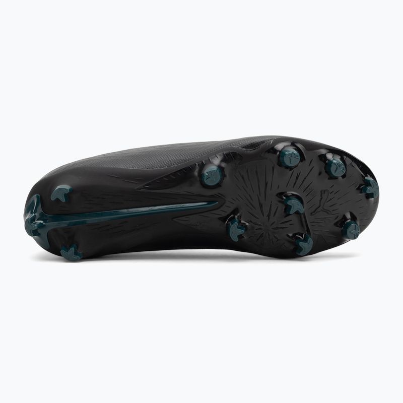 Dětské kopačky PUMA Ultra 6 Match FG/AG Jr puma black/fizzy light/green terrain 4