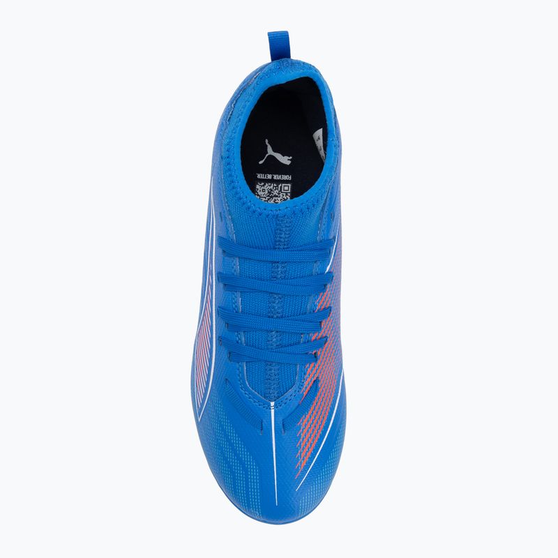 Dětské kopačky PUMA Ultra 6 Match FG/AG Jr ultra blue/puma white/glowing red 5