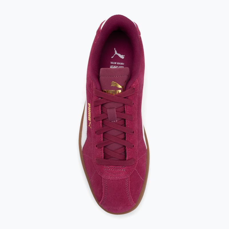Boty  PUMA Club II berry/puma white/puma gold 6
