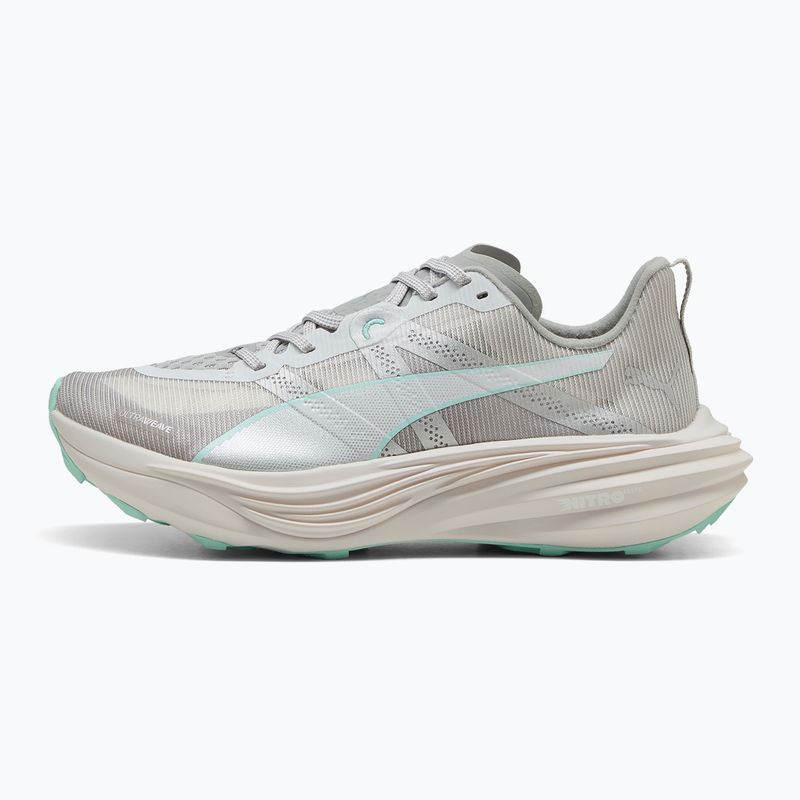 Dámské běžecké boty PUMA Deviate Nitro Elite Trail feather grey / mint melt