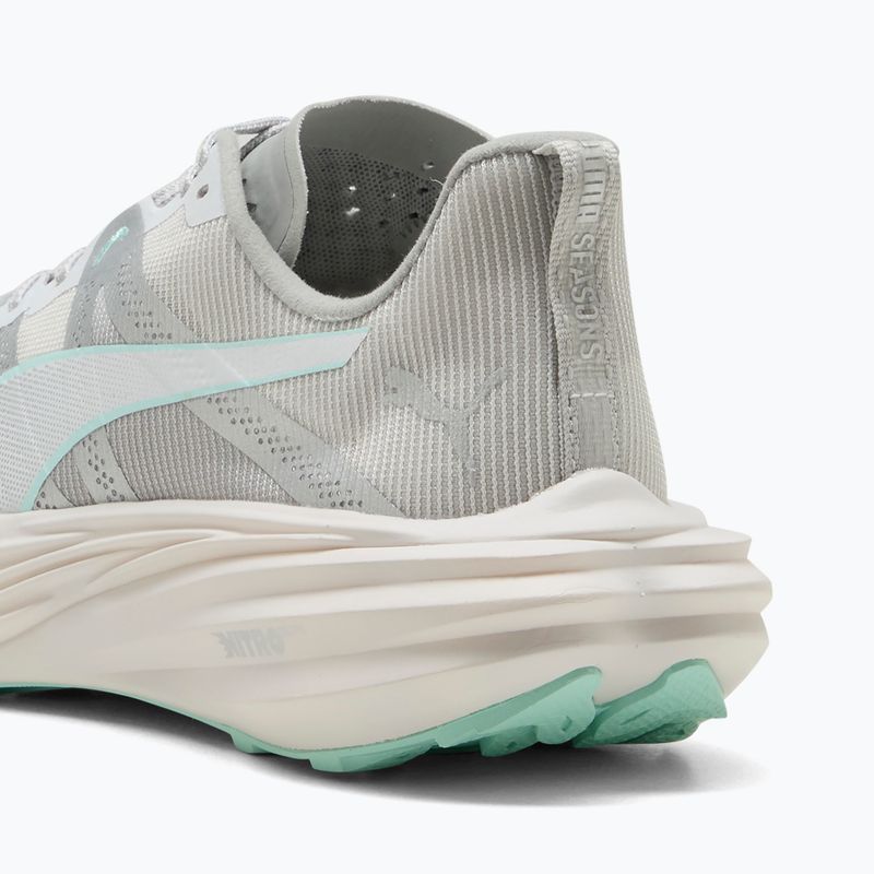 Dámské běžecké boty PUMA Deviate Nitro Elite Trail feather grey / mint melt 4