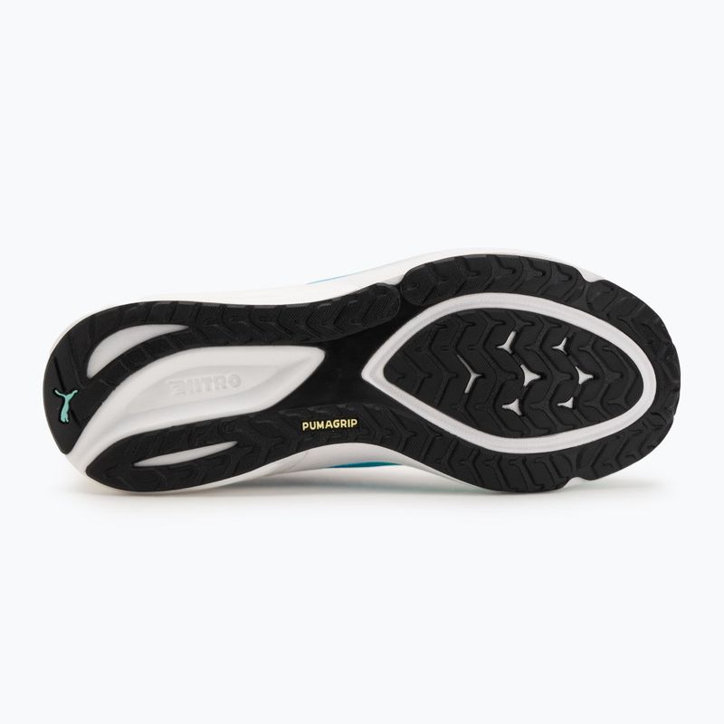 Pánské běžecké boty PUMA Electrify Nitro 4 puma white/mint melt/speed blue 4