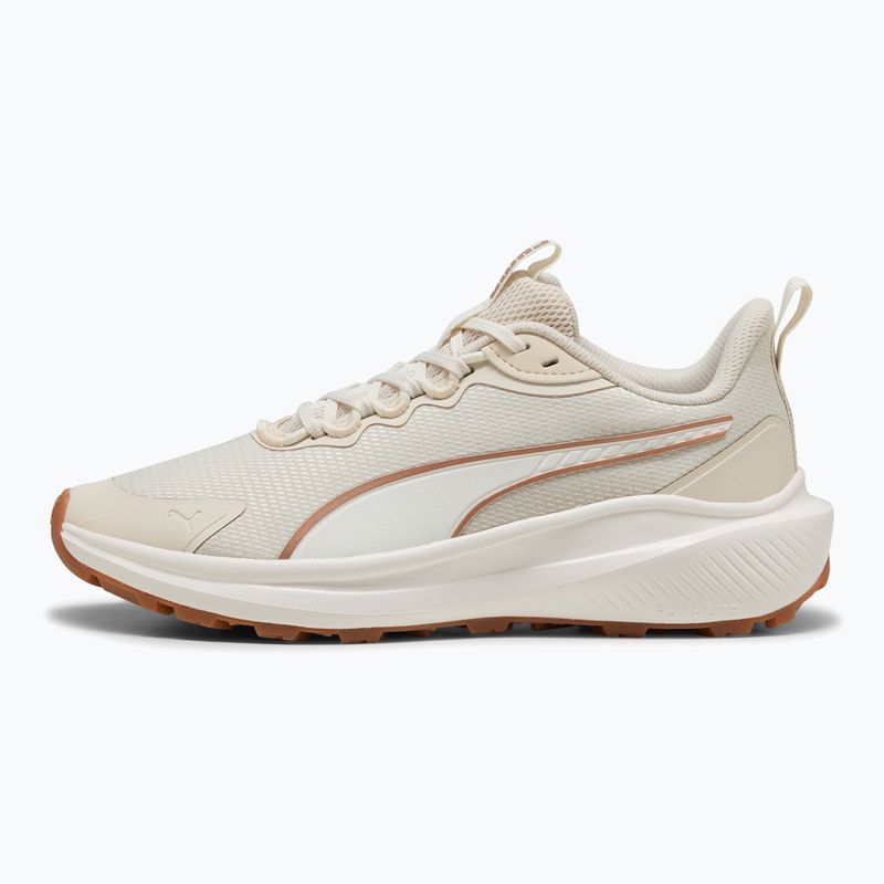 Dámské běžecké boty PUMA Skyrocket Lite Trail alpine snow/puma gold