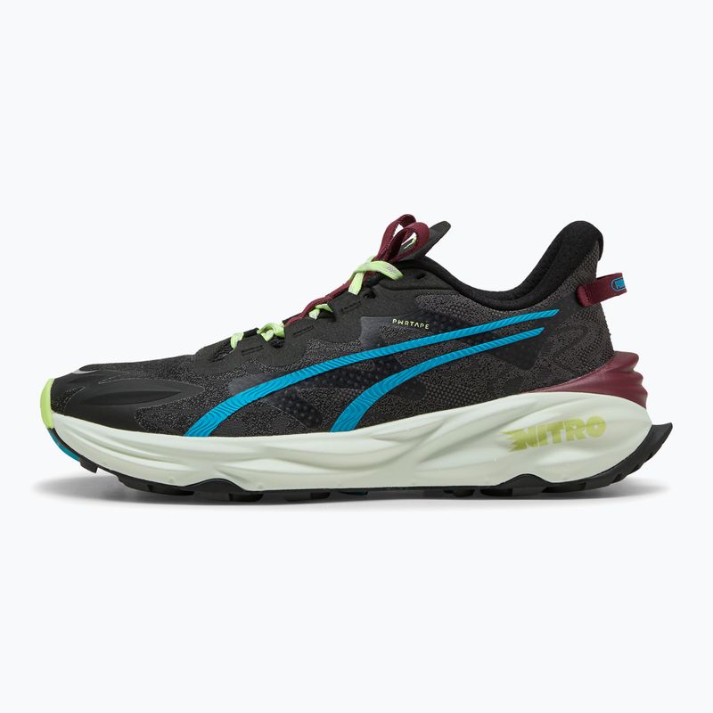 Pánské běžecké boty PUMA Fast-Trac Nitro 3 puma black/sage frost/ruby shimmer