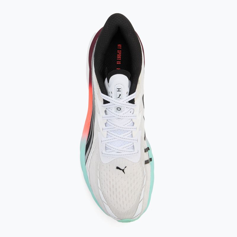 Pánské běžecké boty PUMA Velocity Nitro 4 Hyrox puma white / mint 5