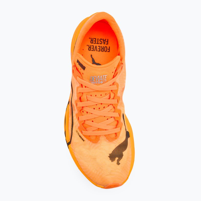 Dámské běžecké boty PUMA Deviate Nitro Elite 3 Heat Fire/Puma Black 5