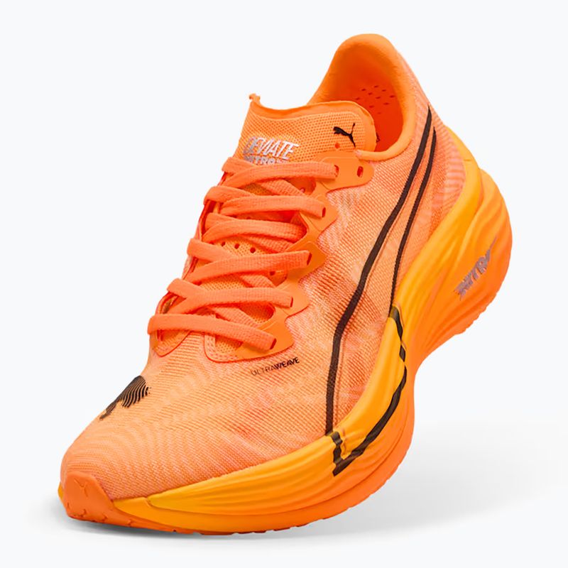 Dámské běžecké boty PUMA Deviate Nitro Elite 3 Heat Fire/Puma Black 8