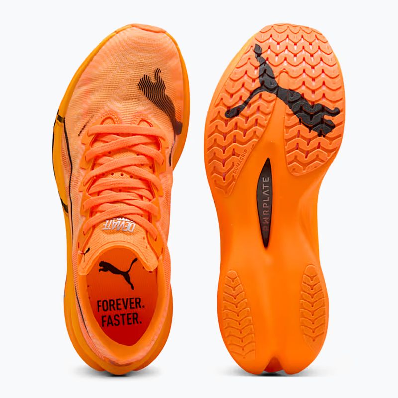 Dámské běžecké boty PUMA Deviate Nitro Elite 3 Heat Fire/Puma Black 10
