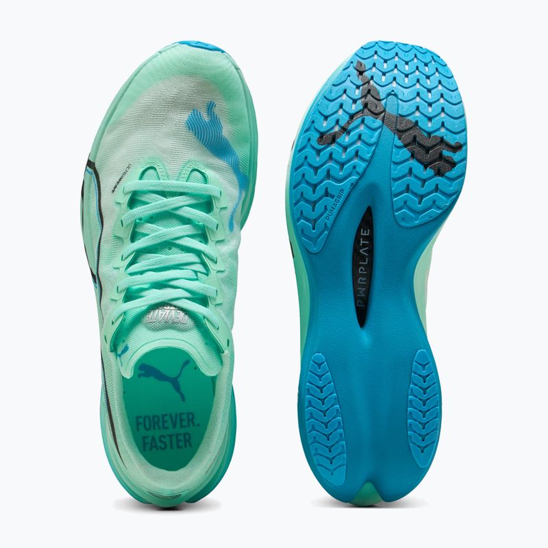 Pánské běžecké boty PUMA Deviate Nitro Elite 3 mint melt/speed blue 12