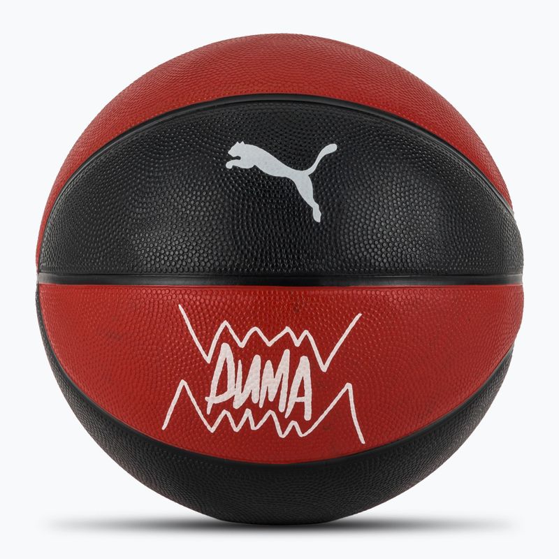 Basketbalový míč PUMA teamJAWS Basketball puma red/puma black velikost 6