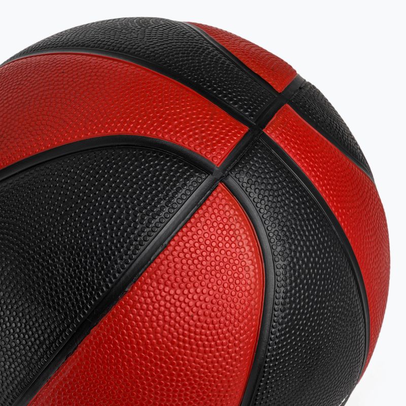 Basketbalový míč PUMA teamJAWS Basketball puma red/puma black velikost 6 3