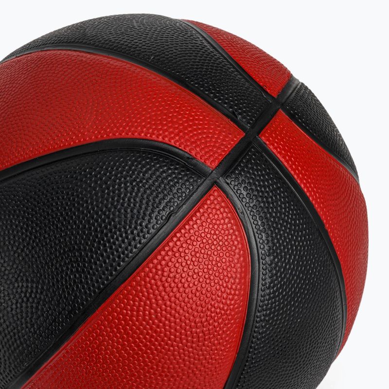 Basketbalový míčPUMA teamJAWS Basketball puma red/puma black velikost 7 3