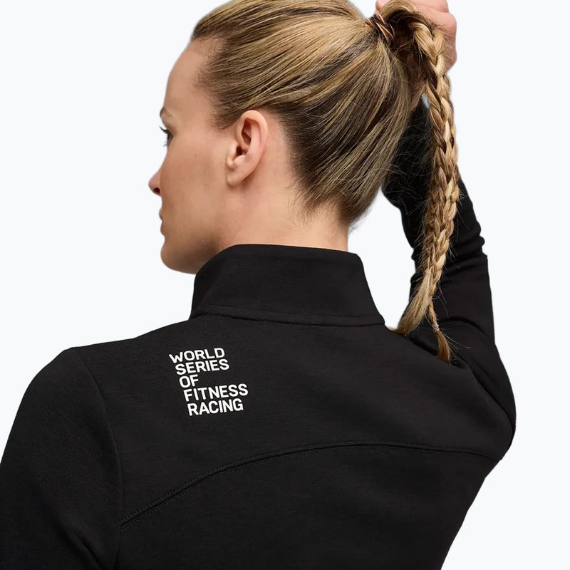 Dámská mikina Puma Hyrox Cloudspun 1/4 Zip puma black 4