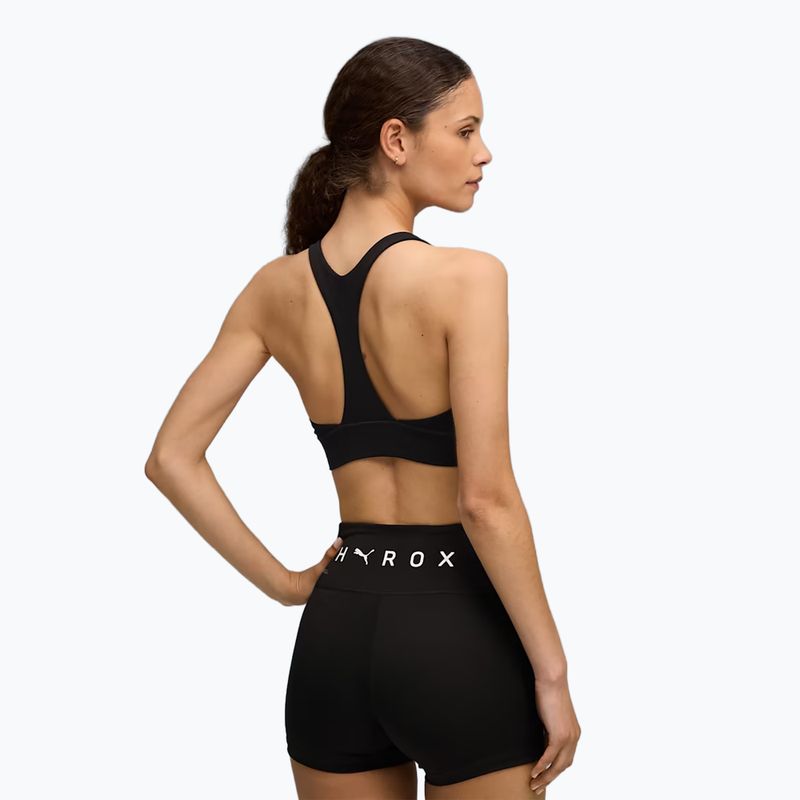 Tréninková podprsenka PUMA x HYROX Shapeluxe High Neck černá 3