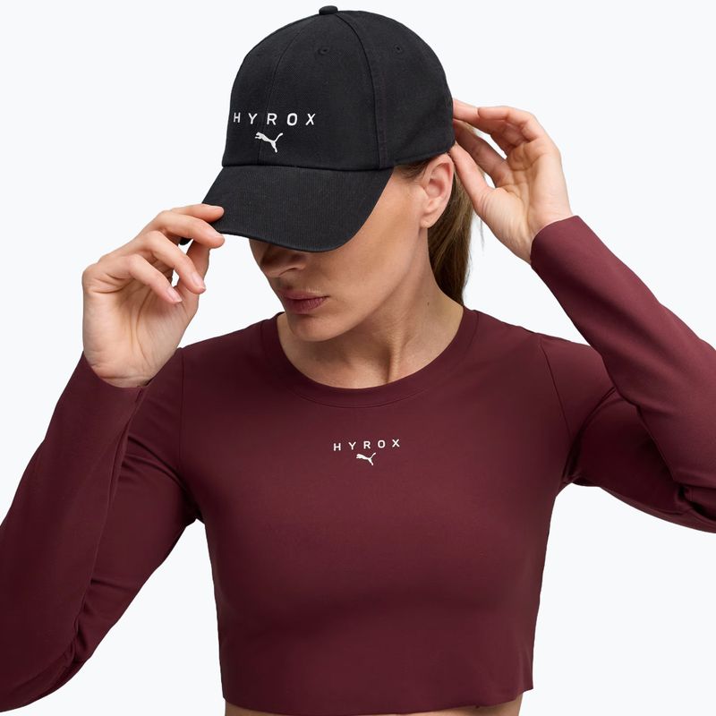 Kšiltovka PUMA x HYROX BB černá 3