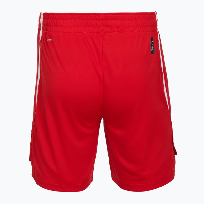 Pánské basketbalové šortky PUMA teamJAWS Starter for all time red 2