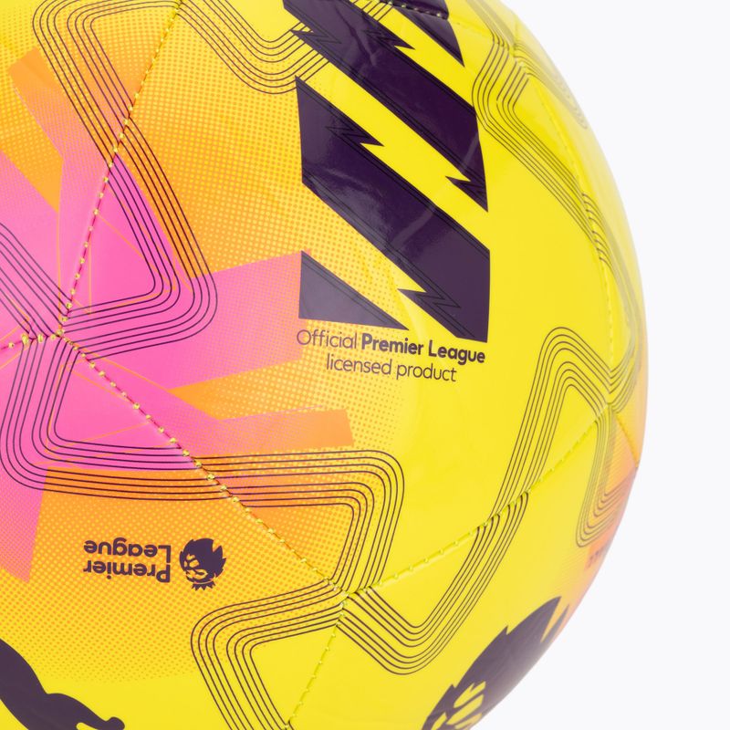 Fotbalový míč PUMA Orbita Cup PL Lights fluo yellow/multicolor velikost 4 3