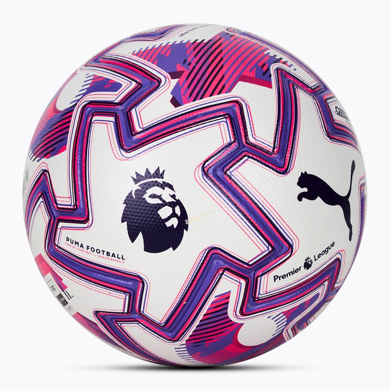 Fotbalový míč PUMA Orbita Ultimate PL Brilliance puma white/multicolor rozmiar vel. 5 2