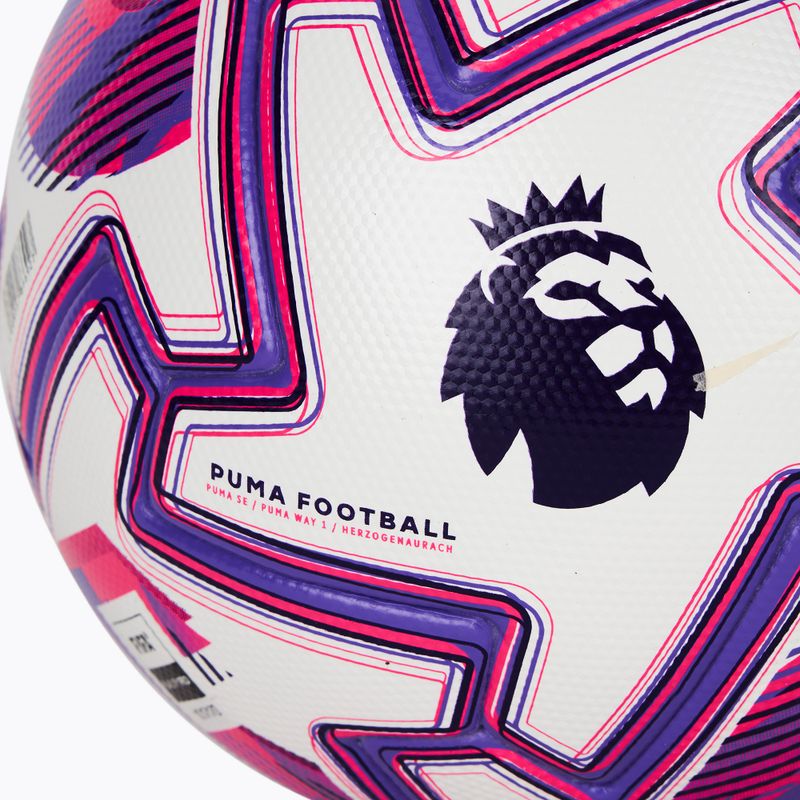 Fotbalový míč PUMA Orbita Ultimate PL Brilliance puma white/multicolor rozmiar vel. 5 3