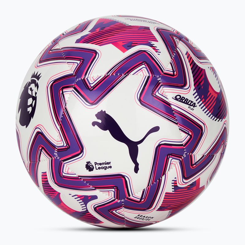 Fotbalový míčPUMA Orbita Play PL Brilliance puma white/multicolor velikost 3