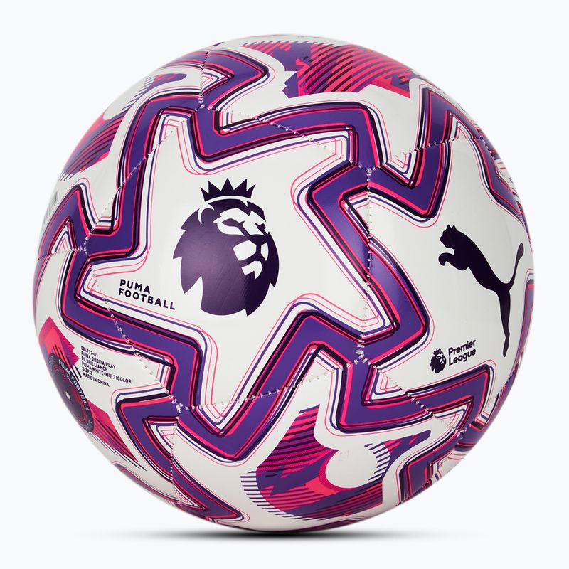 Fotbalový míčPUMA Orbita Play PL Brilliance puma white/multicolor velikost 3 2