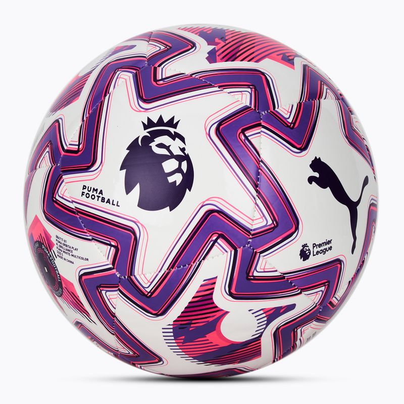 Fotbalový míč PUMA Orbita Play PL Brilliance puma white/multicolor velikost 5 2