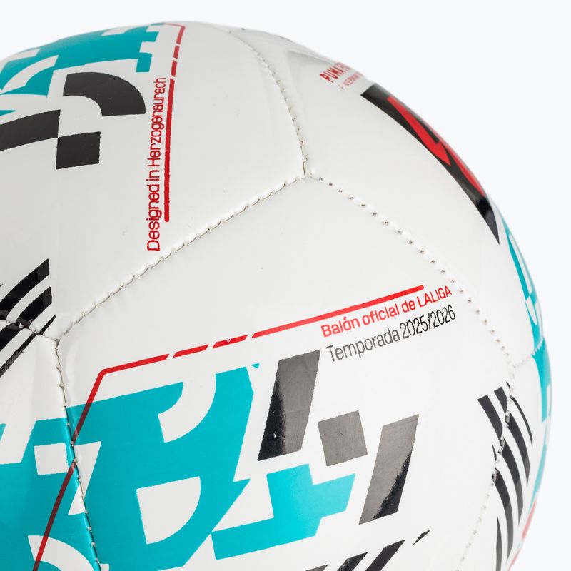 Fotbalový míč PUMA Orbit Laliga 1 Mini white/multicolor velikost 1 3