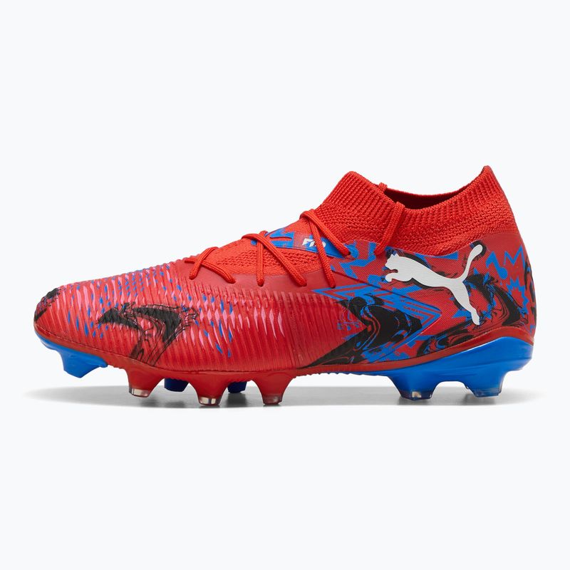 Pánské kopačky PUMA Future 8 Match Playmakers FG/AG puma red/puma black/ultra blue/pink pixel