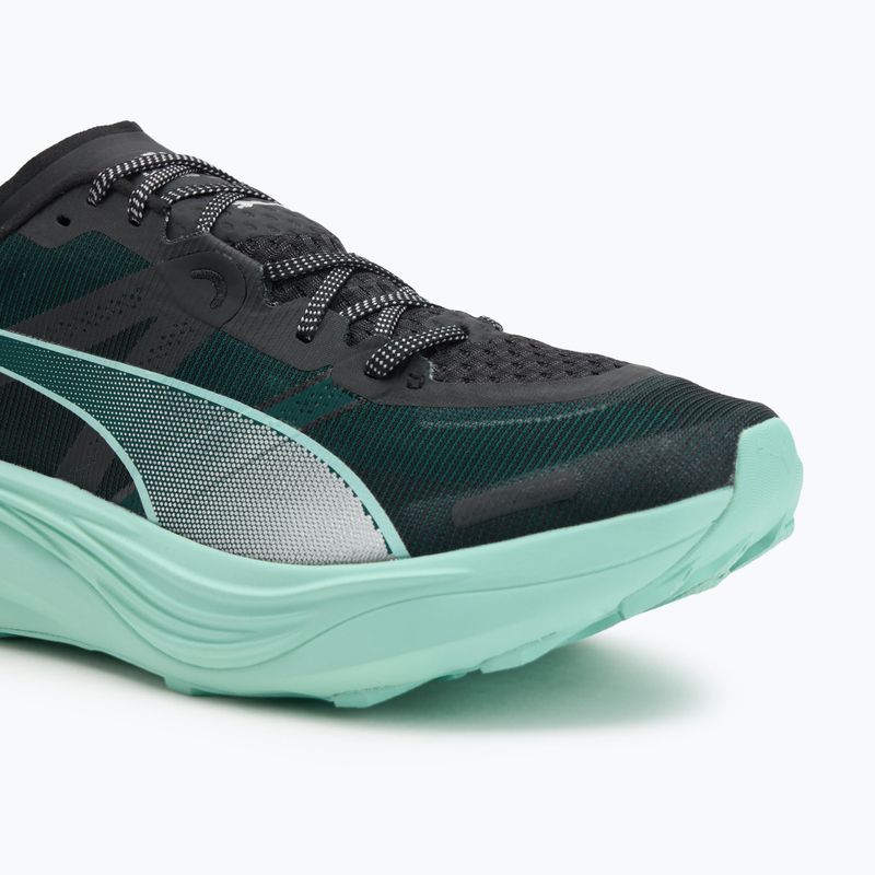 Pánské běžecké boty PUMA Deviate Nitro Elite Trail green terrain / mint melt 7