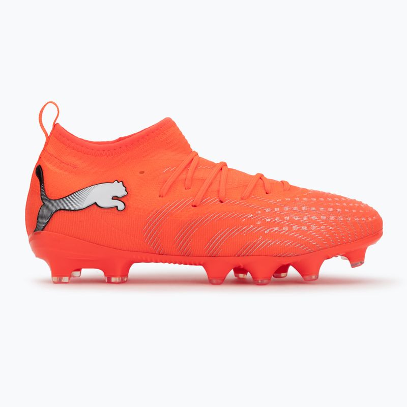 Dětské kopačky PUMA Future 9 Match FG/AG Jr glowing red/puma white/puma black/puma silver 2