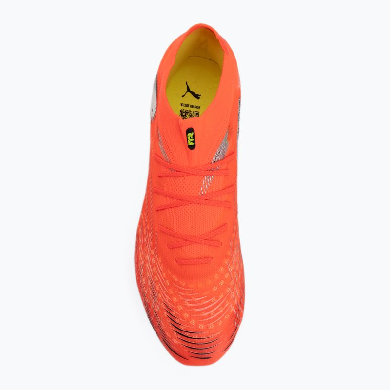 Kopačky PUMA Future 9 Ultimate FG glowing red/puma white/puma black/puma silver 5