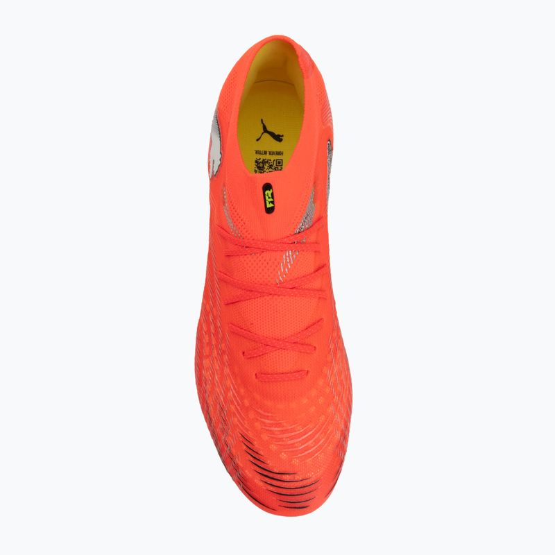 Kopačky PUMA Future 9 Ultimate MxSG glowing red/puma white 5