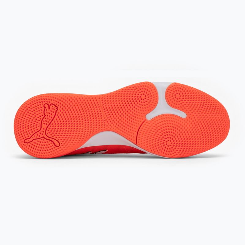 Kopačky PUMA Future 9 Match IT glowing red/puma white/puma black/puma silver 4