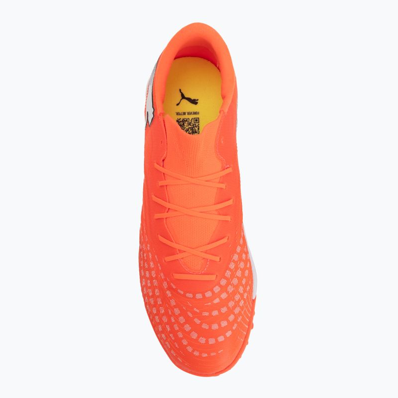 Kopačky PUMA Future 9 Match Fusion FG/AG glowing red/puma white/puma black/puma silver 5