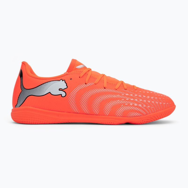 Kopačky PUMA Future 9 Play IT glowing red/puma white/puma black/puma silver 2